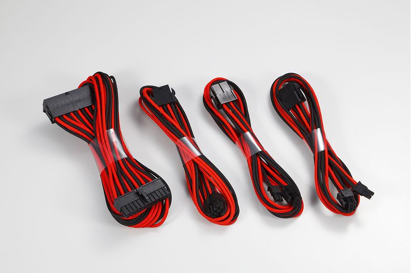 Phanteks-PH-CB-CMBOBR-cavo-di-alimentazione-interno--Phanteks-Extension-Cable-Combo-Kit---Black-Red-