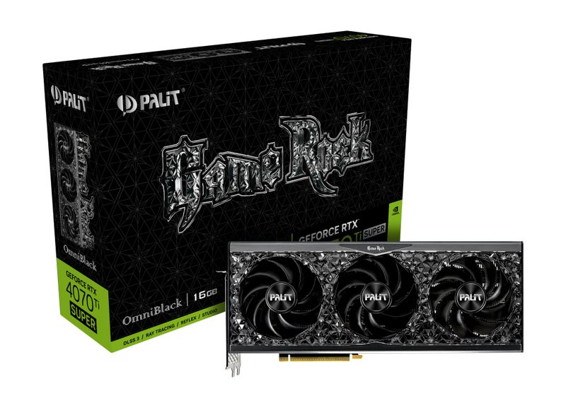 Palit-RTX4070-Ti-SUPER-GameRock-OmniBlack-16GB-DDR6X-HDMI-3-DP-2610MHz-Clock