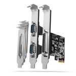 Axagon PCEA-PSN PCIe-Adapter mit 1x Parallel-+ 2x Seriell-Ports