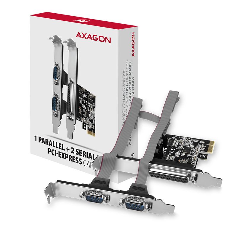 Adattatore-PCIe-PCEA-PSN-con-1-porta-parallela--2-porte-seriali---chipset-ASIX-AX99100