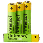 Intenso HR03 NiMH Energy Eco 1000mAh 4er Blister - Micro (AAA) - 1.000 mAh Batteria ricaricabile Mini Stilo AAA Nichel