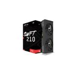 XFX SPEEDSTER SWFT 210 Radeon RX 7600 XT AMD 16 GB GDDR6 (XFX RX7600 XT Speedster SWFT210 16GB DDR6 HDMI 3 DP 2755MHz Cl