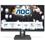 AOC E1 24E1Q Monitor PC 60,5 cm (23.8") 1920 x 1080 Pixel Full HD LED Nero