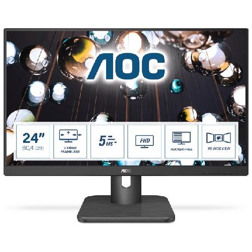 AOC-E1-24E1Q-Monitor-PC-605-cm--23.8---1920-x-1080-Pixel-Full-HD-LED-Nero