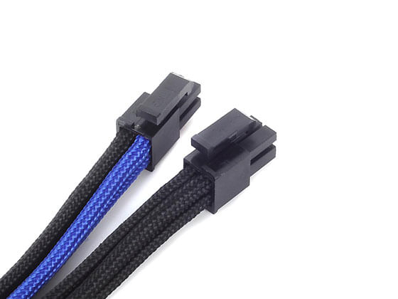 Silverstone-PP07-EPS8BA-03-m--Silverstone-EPS-8-pin-to-EPS---ATX-4-4-pin-cable-30-cm---Black---Blue-