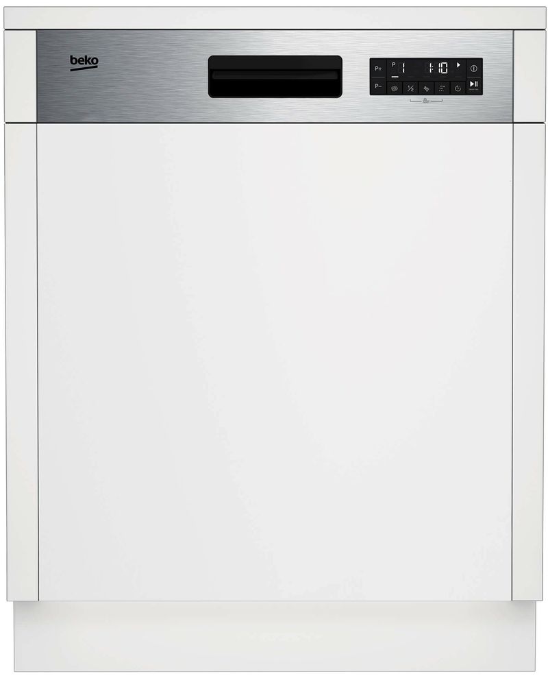 Beko-b300-Lavastoviglie-60cm-semi-integrata-con-cruscotto-Inox-Classe-D-45-dBA