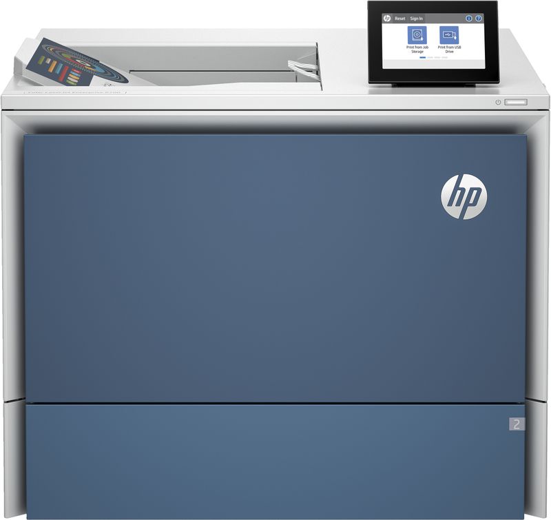 HP-LaserJet-Enterprise-Stampante-Color-6701dn-Stampa-Vassoi-ad-Alta-Capacita--Opzionali-Touchscreen-Cartuccia-Terrajet