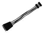 Silverstone-SST-CP06-E2-cavo-di-alimentazione-interno-0194-m--Silverstone-SST-CP06-E2-Flexible-SATA-Power-Cable-2x-Conne