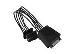 Silverstone-SST-CP06-E2-cavo-di-alimentazione-interno-0194-m--Silverstone-SST-CP06-E2-Flexible-SATA-Power-Cable-2x-Conne