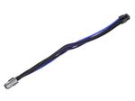 Silverstone-PP07-IDE6BA-025-m--Silverstone-6-pin-PCIe-to-6-pin-PCIe-Cable-25-cm---Black---Blue-