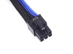 Silverstone-PP07-IDE6BA-025-m--Silverstone-6-pin-PCIe-to-6-pin-PCIe-Cable-25-cm---Black---Blue-