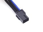 Silverstone-PP07-IDE6BA-025-m--Silverstone-6-pin-PCIe-to-6-pin-PCIe-Cable-25-cm---Black---Blue-