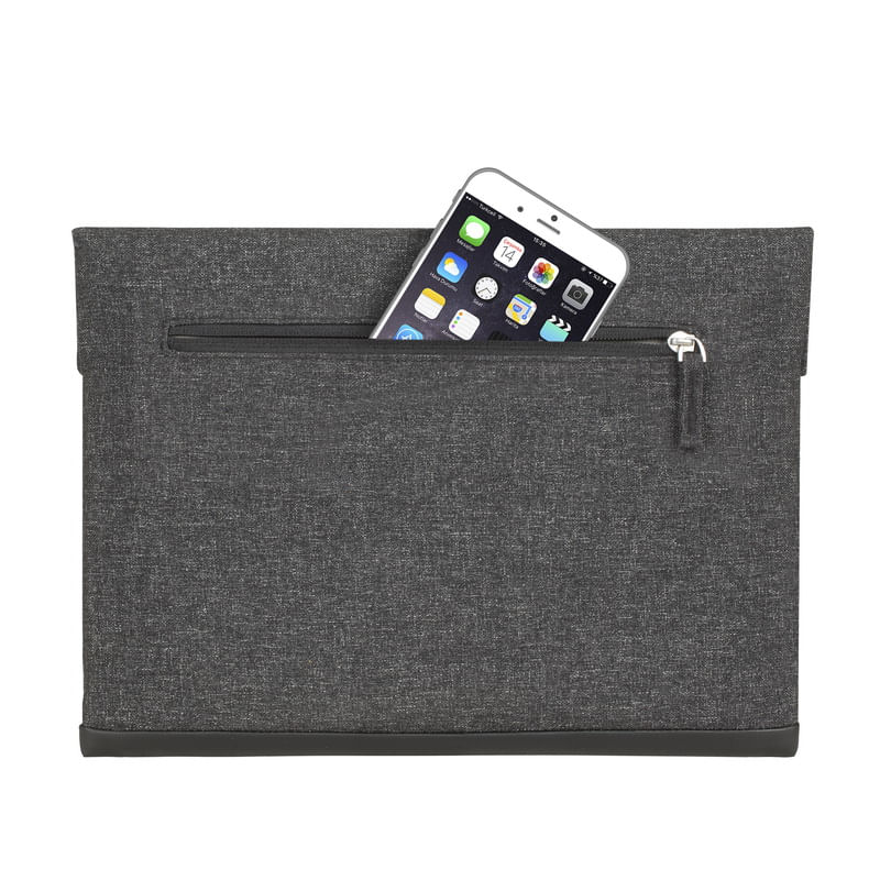 Rivacase-8803-BLACK-MELANGE-borsa-per-notebook-338-cm--13.3---Custodia-a-tasca-Nero