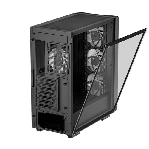 DeepCool-CC560-V2-Midi-Tower-Nero--DeepCool-CC560-Case-V2-Gaming-Black-Mid-Tower-1-x-USB-3.0---1-x-USB-2.0-Tempered-Glas