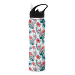 Steel Bottles Exotic Flowers Most Bottiglia Termica in Acciaio Inox 500ml Chiusura Ermetica Borraccia Portatile