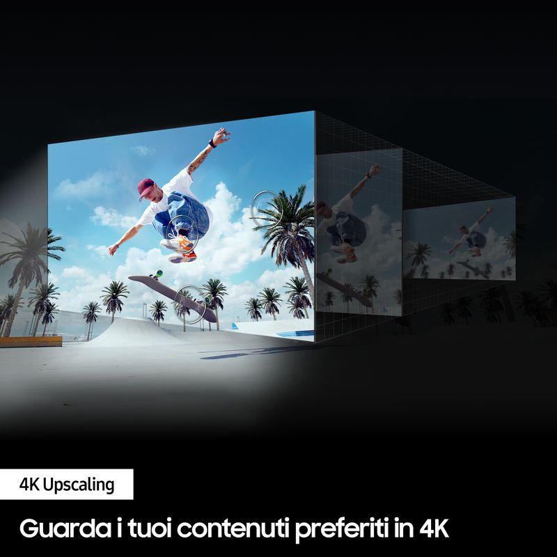 Samsung-UE43DU8070-TV-Crystal-UHD-4K-43-pollici-Smart-TV-Wi-Fi-Nero-2024-Processore-Crystal-4K-Upscaling-AirSlim-Design-OTS-Lite