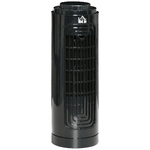 HOMCOM-Ventilatore-a-Colonna-Oscillante-a-3-Velocita-e-Basso-Rumore-in-ABS-e-Rame-Ø11x32.5-cm-Nero