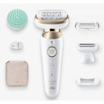 Braun Silk-Epil 9 Flex Epilatore Ricaricabile Testina Flessibile