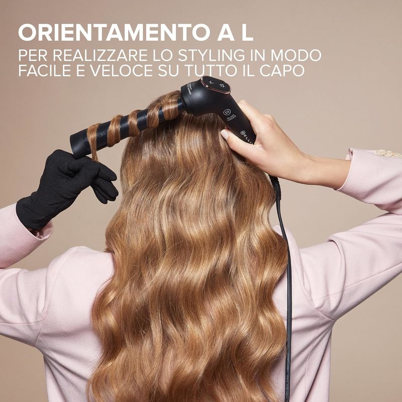 Imetec-Arricciacapelli-Bellissima-Glam-Waves-Black-and-Rose-Gold