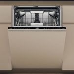 Whirlpool MaxiSpace Lavastoviglie W7I HF60 TU da incasso: 60 cm, nero - Maxi Space