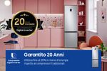 Samsung-RB38C672CSA-frigorifero-Combinato-EcoFlex-AI-Libera-installazione-con-congelatore-Wifi-2m-390-L-Classe-C-Inox