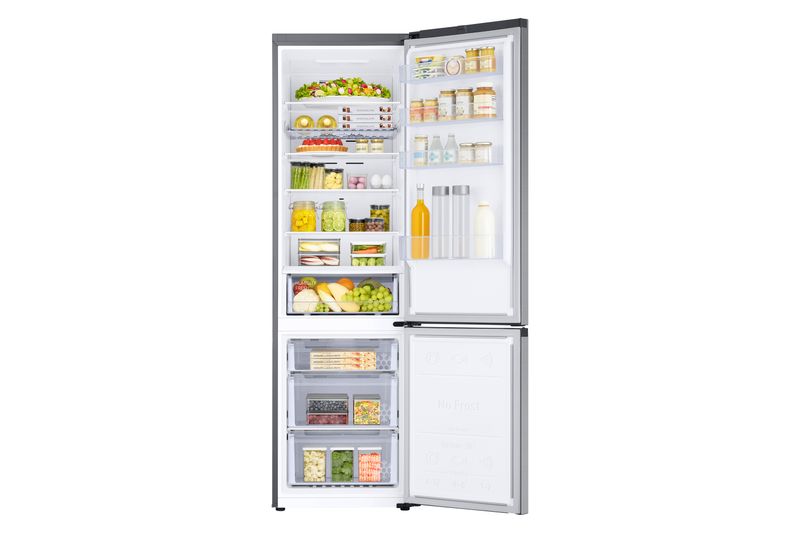 Samsung-RB38C672CSA-frigorifero-Combinato-EcoFlex-AI-Libera-installazione-con-congelatore-Wifi-2m-390-L-Classe-C-Inox