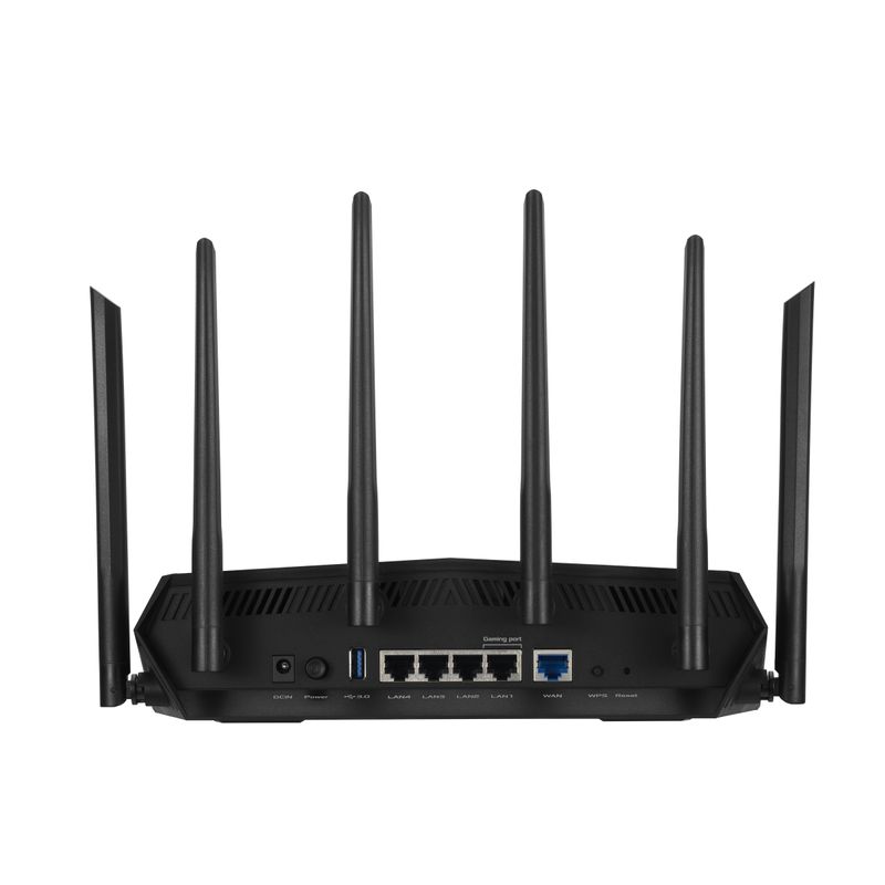 ASUS-TUF-Gaming-AX5400-router-wireless-Gigabit-Ethernet-Dual-band--2.4-GHz-5-GHz--5G-Nero