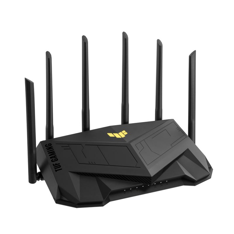 ASUS-TUF-Gaming-AX5400-router-wireless-Gigabit-Ethernet-Dual-band--2.4-GHz-5-GHz--5G-Nero