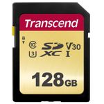 Transcend 128GB SD Card UHS-I U3 MLC  Lesegeschwindigkeit Bis zu 95 MB/s  Schreibgeschwindigkeit Bis zu 60 MB/s