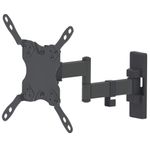 Manhattan 461405 supporto da tavolo per Tv a schermo piatto 1067 cm 42 Nero Parete (TV & Monitor Mount Wall Full Motion