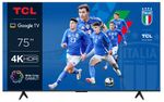 TCL-75P79B-Smart-TV-75-Pollici-4K-Ultra-HD-Display-LED-Sistema-Google-TV-DVBT2-C-S2-Classe-F-Dolby---Atmos-colore-Titanio