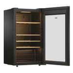 Haier-Wine-Bank-50-Serie-3-HWS34GGH1-Cantinetta-vino-con-compressore-Libera-installazione-Nero-34-bottiglia-bottiglie