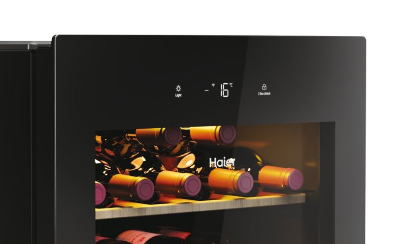 Haier-Wine-Bank-50-Serie-3-HWS34GGH1-Cantinetta-vino-con-compressore-Libera-installazione-Nero-34-bottiglia-bottiglie