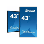 Iiyama LH4341UHS-B2 visualizzatore di messaggi 108 cm (42.5") LCD 500 cd/m² 4K Ultra HD Processore integrato Android 8