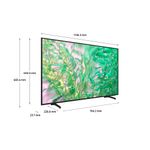 Samsung-UE50DU8070UXZT-TV-Crystal-UHD-4K-50-pollici-Smart-TV-Wi-Fi-Nero-2024-Processore-Crystal-4K-Upscaling-AirSlim-Design-OTS-Lite