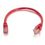 C2G 5m Cat6 Patch Cable cavo di rete Rosso U/UTP (UTP)