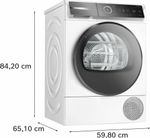 Bosch-Serie-8-WQB245B0IT-asciugatrice-Libera-installazione-Caricamento-frontale-9-kg-A----Bianco