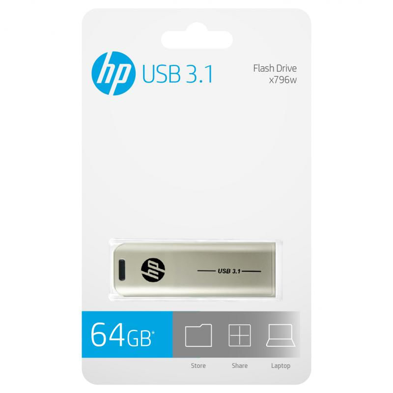 HP-x796w-unita--flash-USB-64-GB-USB-tipo-A-3.2-Gen-1--3.1-Gen-1--Argento