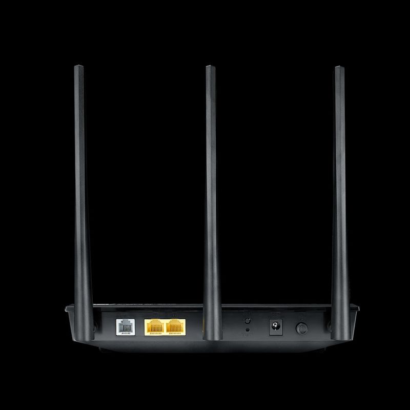 ASUS-DSL-AC750-router-wireless-Dual-band--2.4-GHz-5-GHz--Gigabit-Ethernet-Nero