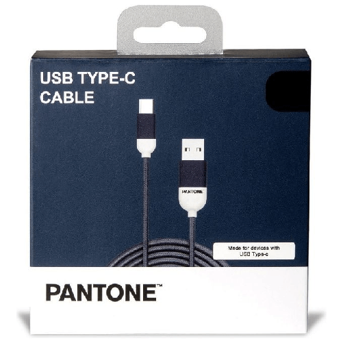 Pantone-PT-TC001-5N-cavo-USB-15-m-USB-2.0-USB-A-USB-C-Nero