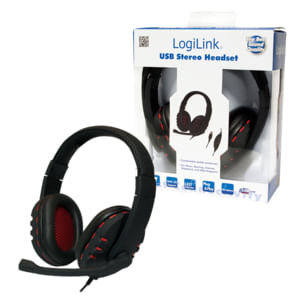 LogiLink-HS0033-cuffia-e-auricolare-Cablato-A-Padiglione-Musica-e-Chiamate-Nero-Rosso