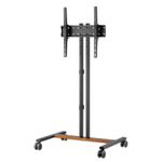 Manhattan 462068 Supporto TV a parete 1397 cm 55 Nero (TV & Monitor Mount Trolley Stand Compact 1 screen Screen Sizes 34