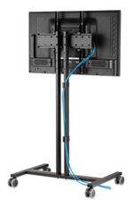 Manhattan-462068-Supporto-TV-a-parete-1397-cm-55-Nero--TV---Monitor-Mount-Trolley-Stand-Compact-1-screen-Screen-Sizes-34