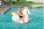 Bestway-41118-galleggiante-da-piscina-e-da-spiaggia-Oro-Bianco-Gonfiabile-cavalcabile-Vinile