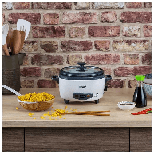 Russell-Hobbs-27030-56-cuoci-riso-300-W-Nero-Bianco