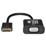 Tripp-Lite-P134-06N-VGA-V2-cavo-e-adattatore-video-015-m-DisplayPort-VGA-HD15-Nero--Tripp-Lite-6in-DisplayPort-to-VGA-Ad