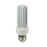 Trade Shop Traesio-lampadina A Led E27 14 W Luce Calda Fredda Naturale Lampada Tubolare U-14w - -bianco Caldo      -