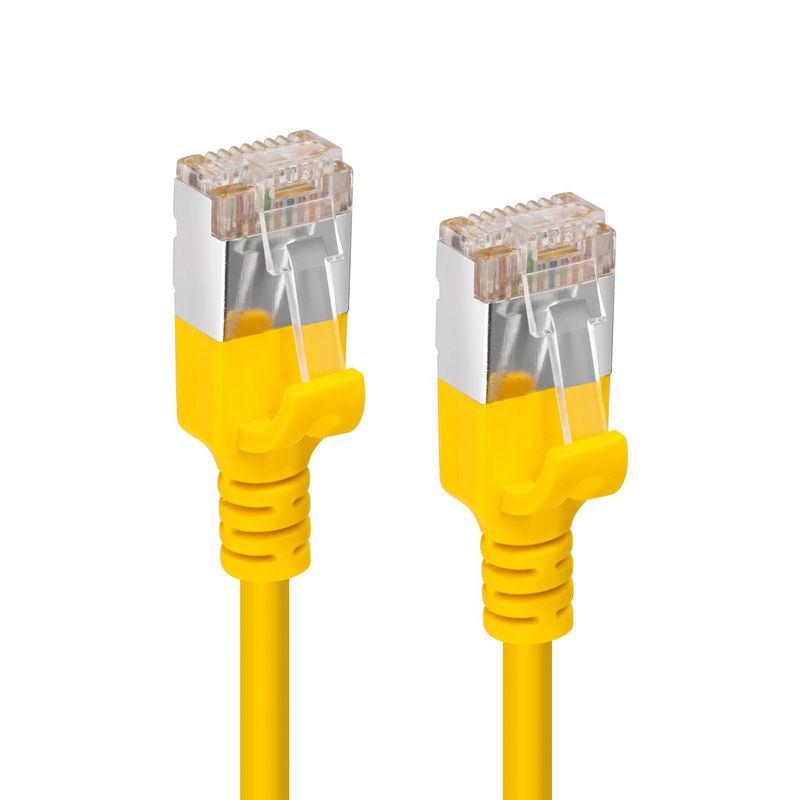 Microconnect-V-FTP6A03Y-SLIM-cavo-di-rete-Giallo-3-m-Cat6a-U-FTP-STP--CAT6A-U-FTP-Slim-LSZH-3m---Network-Cable-Yellow---