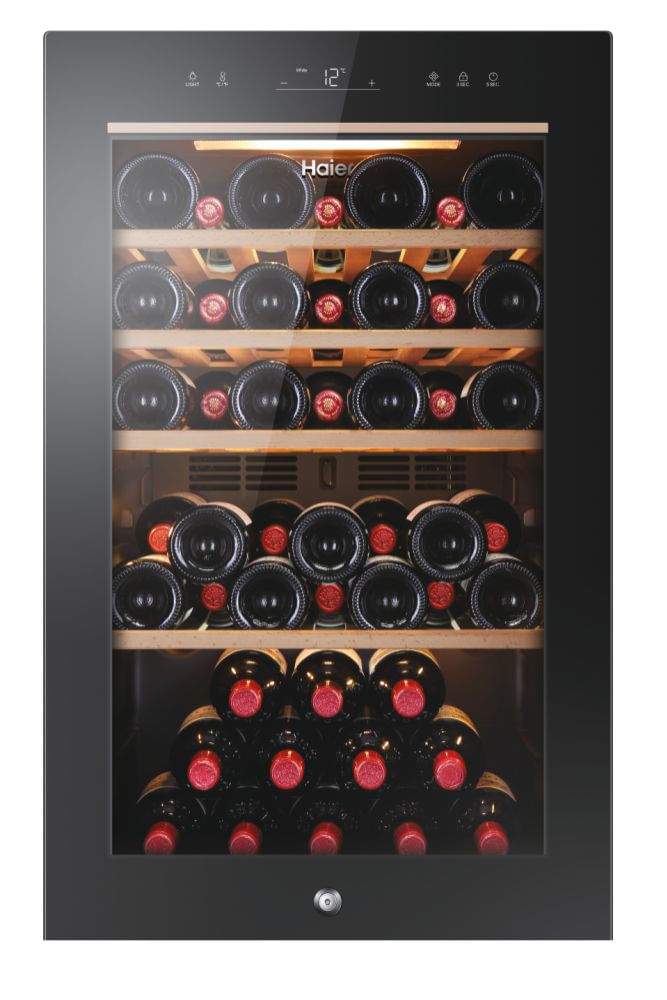 Haier-HWS49GA-cantina-vino-Libera-installazione-Nero-49-bottiglia-bottiglie-A