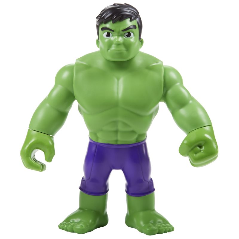 Marvel-Spidey-e-I-Suoi-Fantastici-Amici---Action-figure-Mega-di-Hulk-action-figure-da-22.5-cm-giocattolo-per-eta--prescolare-dai-3-anni-in-su